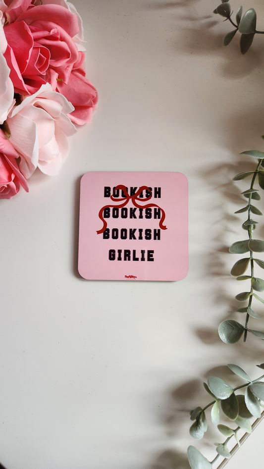 Bookish Girlie - Square Coaster