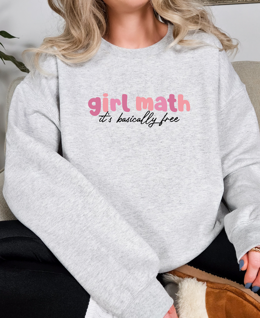 Girls Math - Sweatshirt