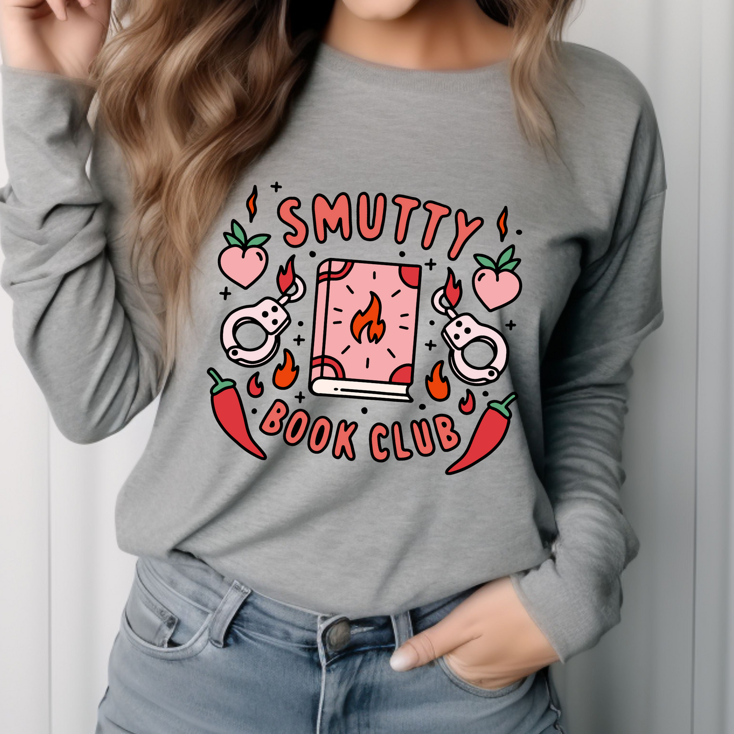 Smutty Book Club - Long Sleeve T-shirt