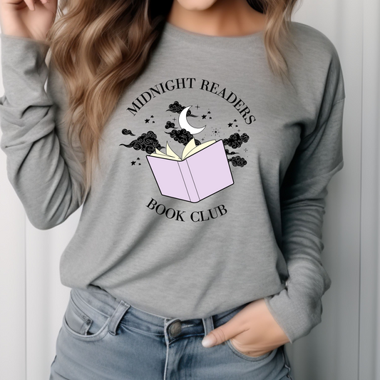 Midnight Reader - Long Sleeve T-shirt