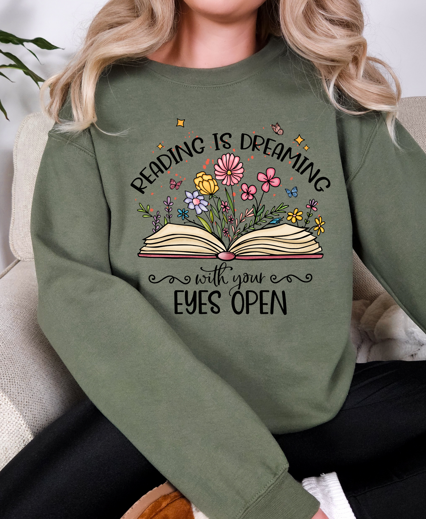 Reading is Dreaming - Sweatshirt