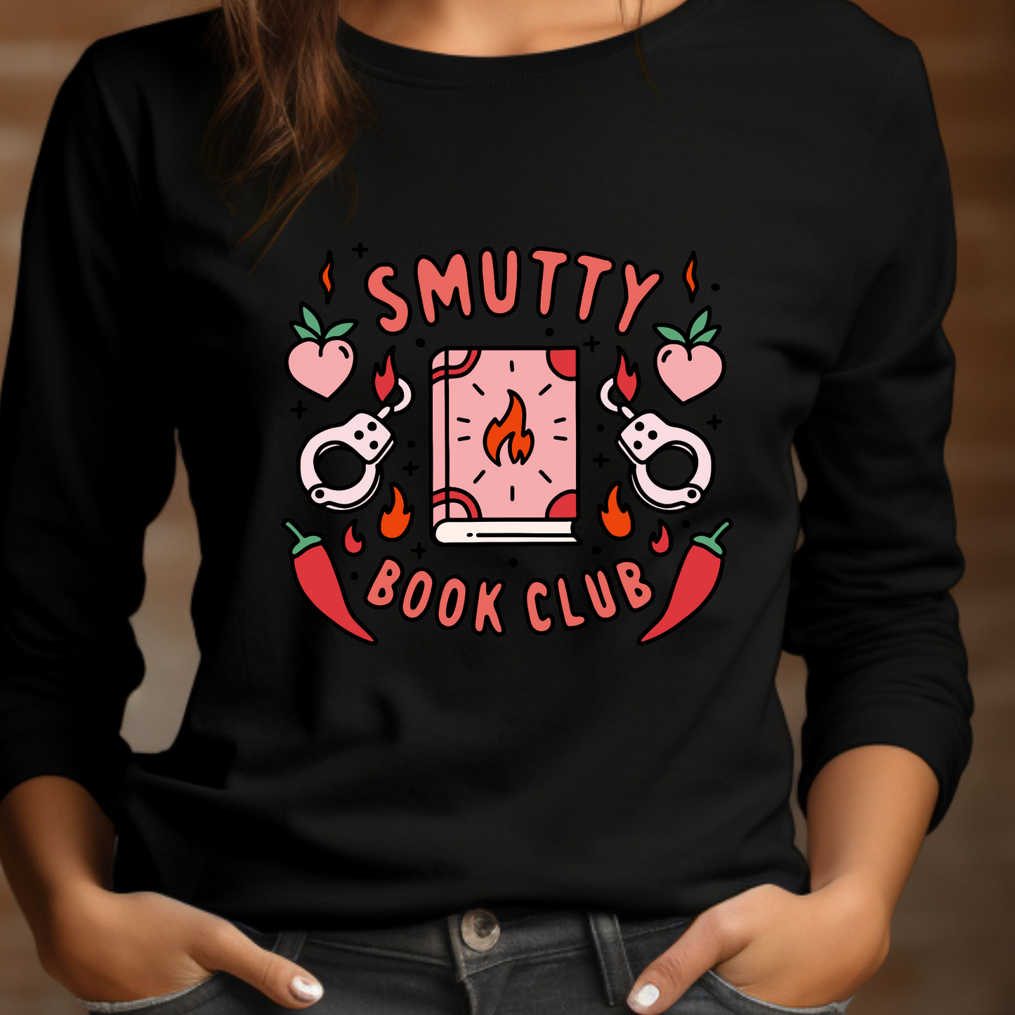 Smutty Book Club - Long Sleeve T-shirt