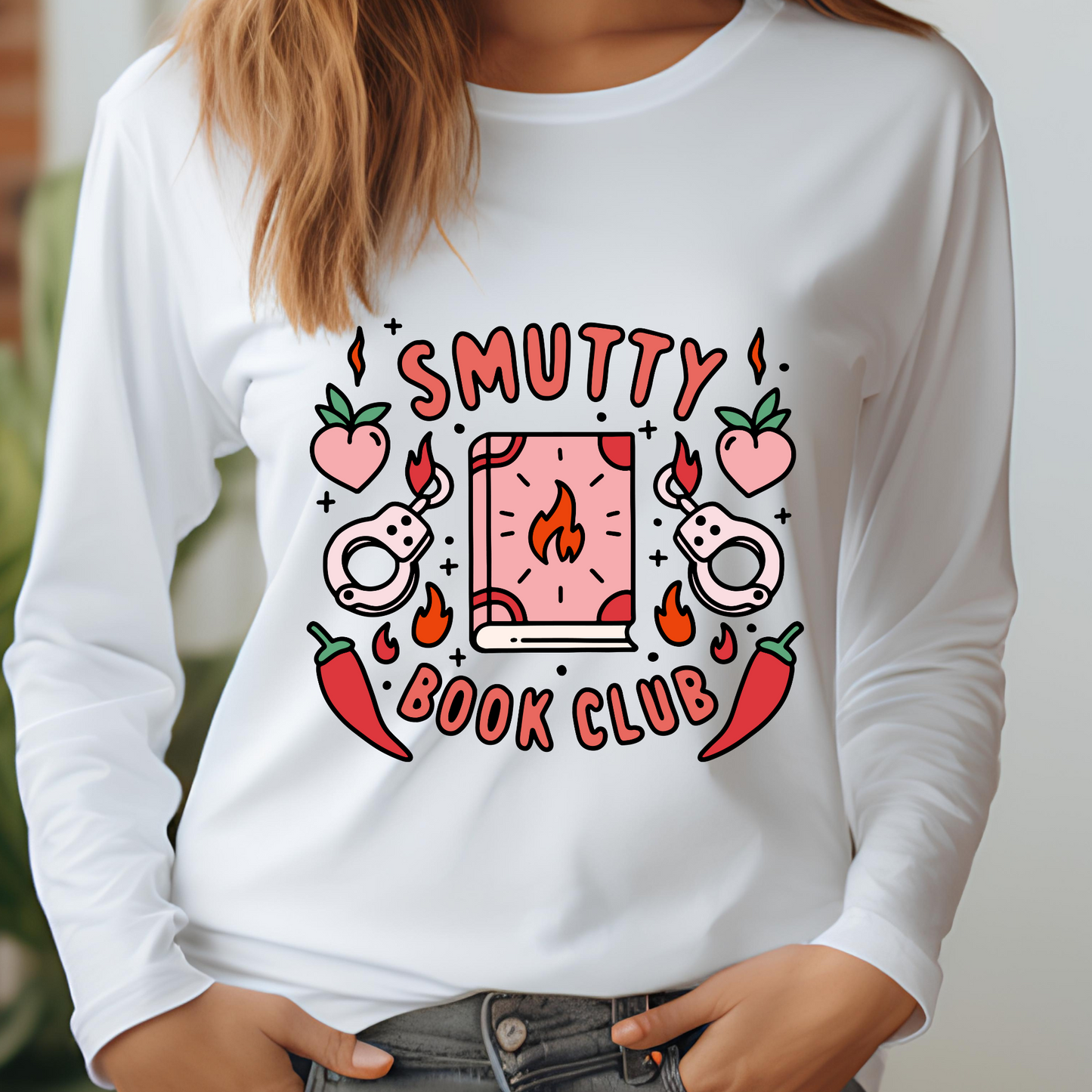 Smutty Book Club - Long Sleeve T-shirt